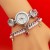 square watch Bracelets fashon trend woman watch-face damond belt quartz lady watch