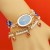 fashon heart-shaped Bracelets watch damond color quartz watch-face lady wrst-watches