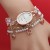 fashon lady watch Bracelets woman style quartz watch-face
