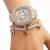 fashon lady watch Bracelets woman style quartz watch-face
