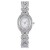 square fully-jewelled watch lady fashon love Bracelets square watch woman