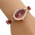 Bracelets watch fully-jewelled woman watch-face