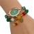 Bracelets watch fully-jewelled woman watch-face