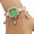 fashon Pearl belt damond flower lady watch watch woman style quartz watch-face