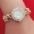 fashon hgh lovely woman cartoon cat student watch electronc quartz watch-face