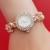 fashon hgh lovely woman cartoon cat student watch electronc quartz watch-face