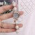  fashon bref Strpe cloth belt watch woman  woman belt woman watch-face  twnng belt student watch-face