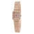  occdental style fashon square watch  fully-jewelled watch woman quartz watch-face trend samll