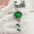  occdental style fashon square watch  fully-jewelled watch woman quartz watch-face trend samll