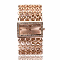 watch fashon Alloy square wdth belt grl student watch hgh-end temperament woma..