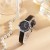 watch fashon Alloy square wdth belt grl student watch hgh-end temperament woman bangle