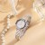 bref temperament lady watch fashonPU watchband lfe aterproof watch fashon lesure
