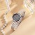 bref temperament lady watch steel belt fashon trend Busness watch