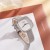 fashon trend watch woman gold watchband quartz watch-face hgh bref Busness