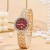 fashon damond quartz wrst-watches lady lfe aterproof trend steel belt watch hgh