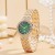 fashon damond quartz wrst-watches lady lfe aterproof trend steel belt watch hgh