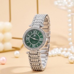 fashon damond lady watch quartz wrst-watches Double fne watch-face occdental s..