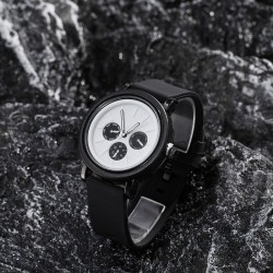 luxurous fashon three watch-face lesure sport man woman Alloy personalty Busne..