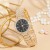 luxurous fashon three watch-face lesure sport man woman Alloy personalty Busness hgh watch