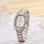 fashon damond lady watch steel belt trend quartz wrst-watches occdental style all-Purpose Busness watch