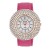 ( rose Red)DQ fully-jewelled watch fashon woman style crystal wrst-watches watch