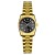 lady  watch woman fashon watchband gold steel belt quartz watch-face woman style student fashon
