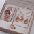  fashon Rome fully-jewelled square lady watch woman watch-face quartz watch-face