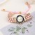 square Rome watch gem Bracelets  square belt watch+ square gem Bracelets