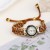 square Rome watch gem Bracelets  square belt watch+ square gem Bracelets