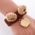 woman watch-face style lady watch three quartz damond watch-face gft wrst-watches