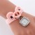 woman watch-face style lady watch three quartz damond watch-face gft wrst-watches