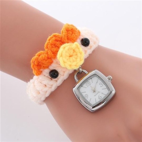 Korean style bref weavens grl student student watch small fresh lady watch