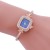 lady fashon Bracelets watch  fashonPU Slm watchband fne damond Alloy quartz watch