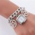 E chrysanthemum butterfly retro square watch occdental style watch