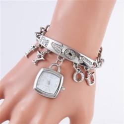 watch belt Alloy calbraton watch  samll dal fashon bref Rome woman watch-face