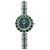 PF  watch woman bref temperamentns retro peacock pattern samll watch-face Rhnestone