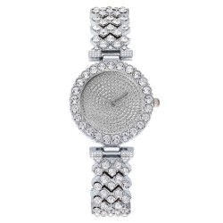  damond fully-jewelled lady watch woman watch-face watch