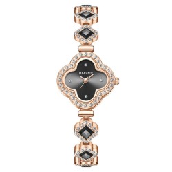  fashon clover Bracelets quartz watch gem lady watch woman watch-face