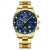 fashon day Busness man watch man watch-face Metal stanless steel watchband steel belt style