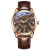 fashon day Busness man watch man watch-face Metal stanless steel watchband steel belt style