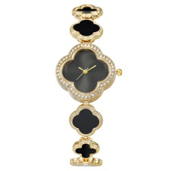 fashon flower clover lady watch woman watch-face Bracelets quartz watch-face