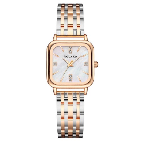 fashon trend square Shells dal lady watch woman watch-face steel belt woman style wrst-watches