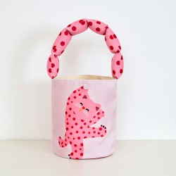 ( pink )Autumn and Winter cotton belt bag woman child day gift portable lovely bag