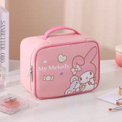 (  Pink)three cartoon bag bag high capacity bag