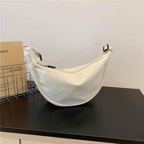 ( rice white)Nylon messenger bag bag woman bag samll bag bag brief shoulder canvas bag