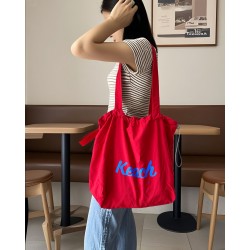 ( redkeach)Korean style Word print bag woman high capacity Nylon Shoulder bag ..