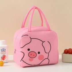 ( Pink Cartoon)fashion cartoon bag portable belt big bag aluminum bag child
