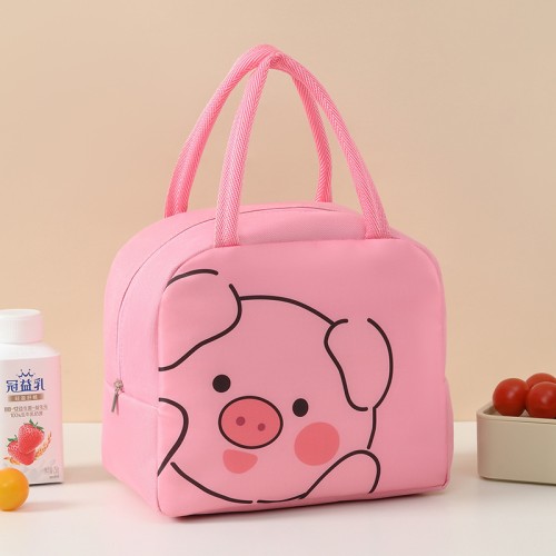 ( Pink Cartoon)fashion cartoon bag portable belt big bag aluminum bag child