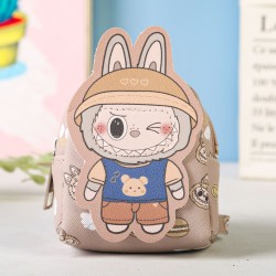 cartoonlabubu coin Purse Card purse lovely key buckle bag Mini samll bag bag belt
