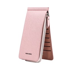 (  Pink)coin bag Card purse all-Purpose Style high-end Korean style thin style..